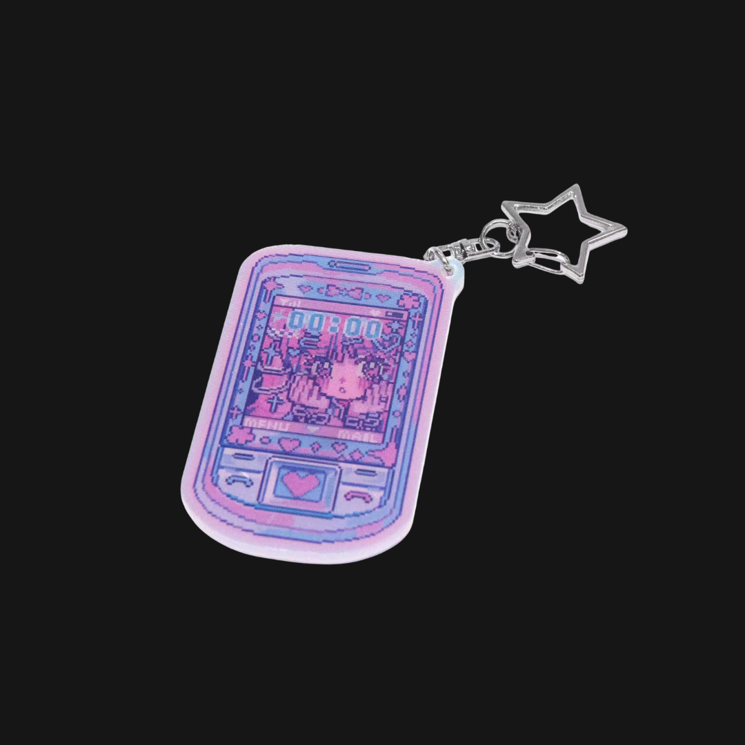 ANARRATOR - 00:00 Phone Lenticular Keychain