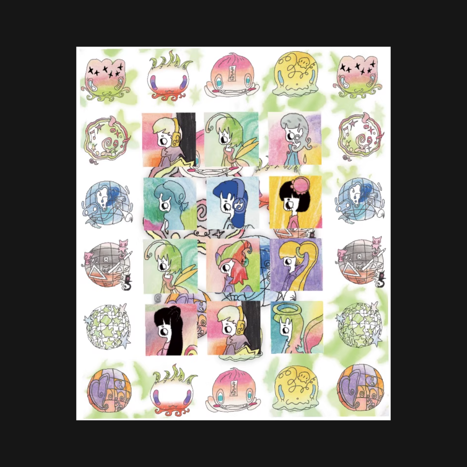 AGNELLO - LET'S GO STICKER SHEET