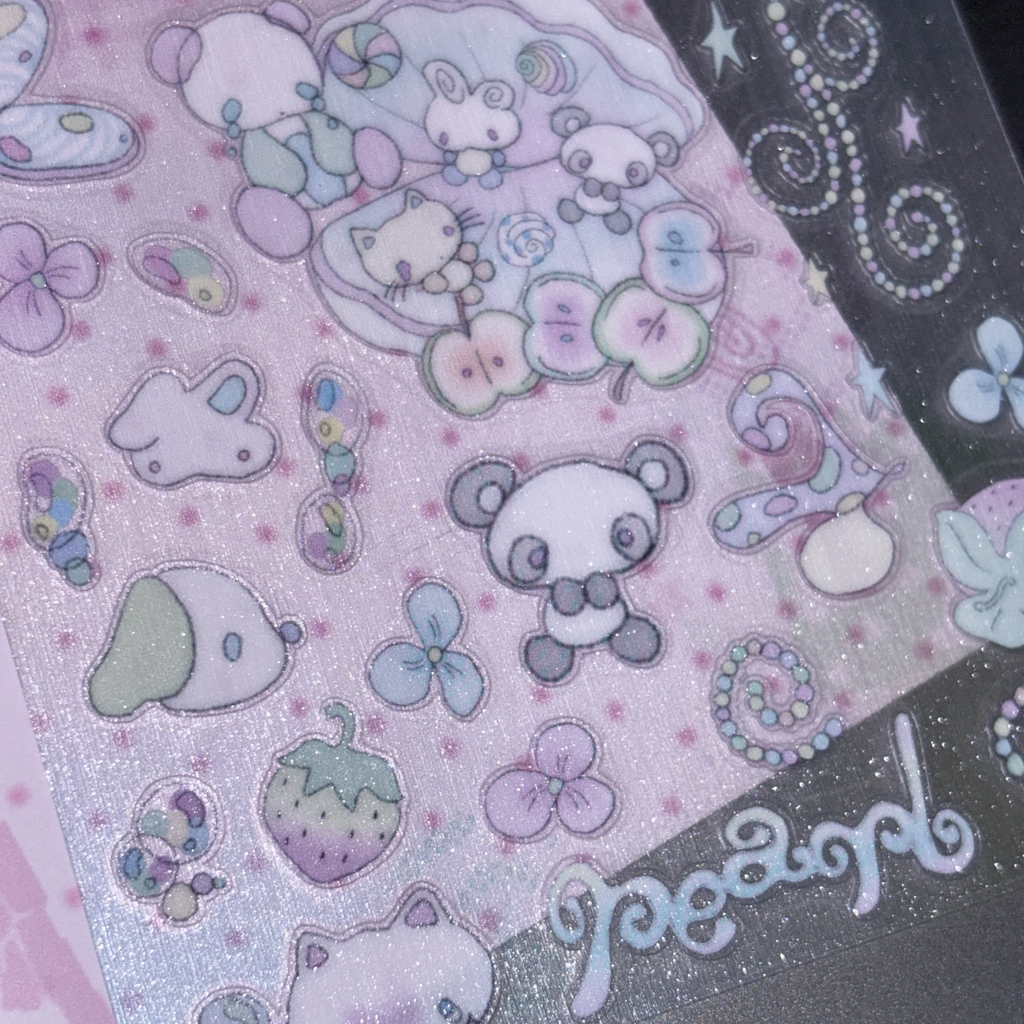 PLUG DD X SSNUGGLE - SHELLS STICKER SHEET
