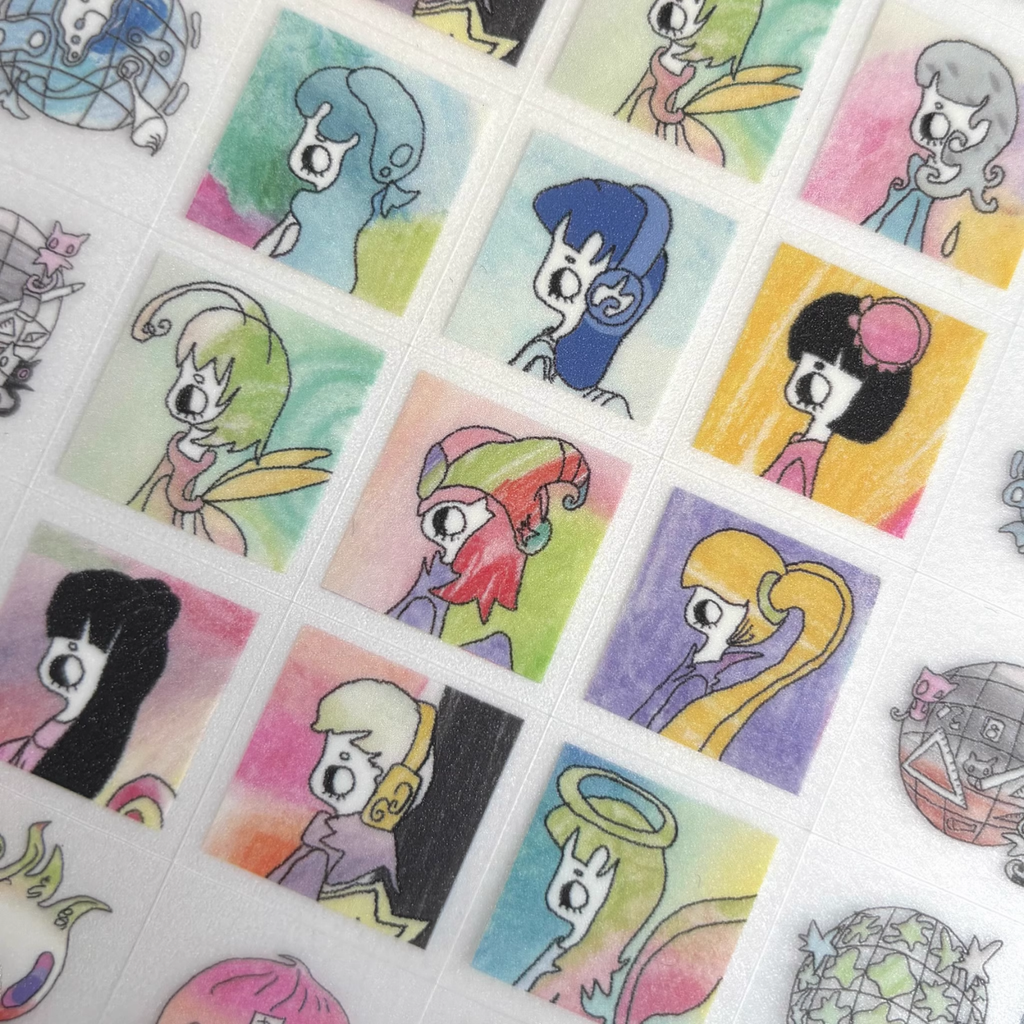 AGNELLO - LET'S GO STICKER SHEET
