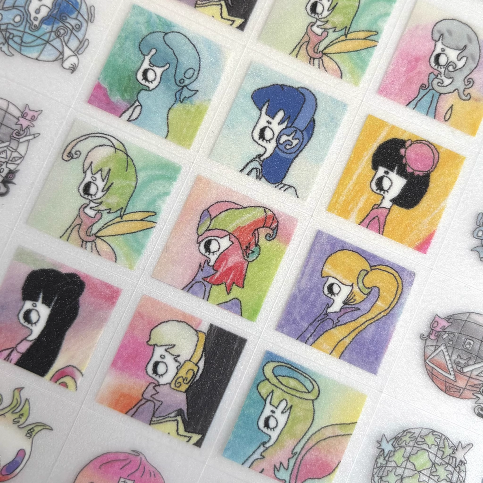 AGNELLO - LET'S GO STICKER SHEET