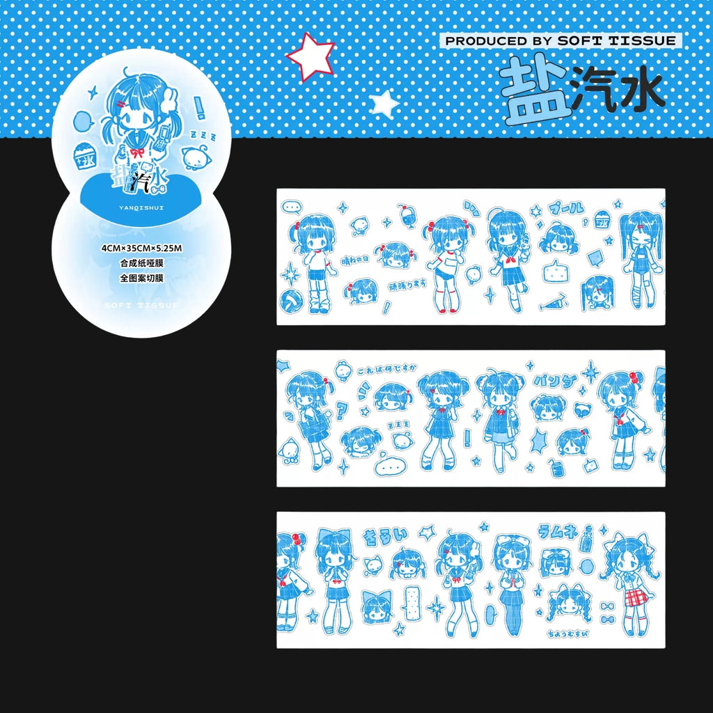 SOFT TISSUE - SALT SODA STICKER ROLL