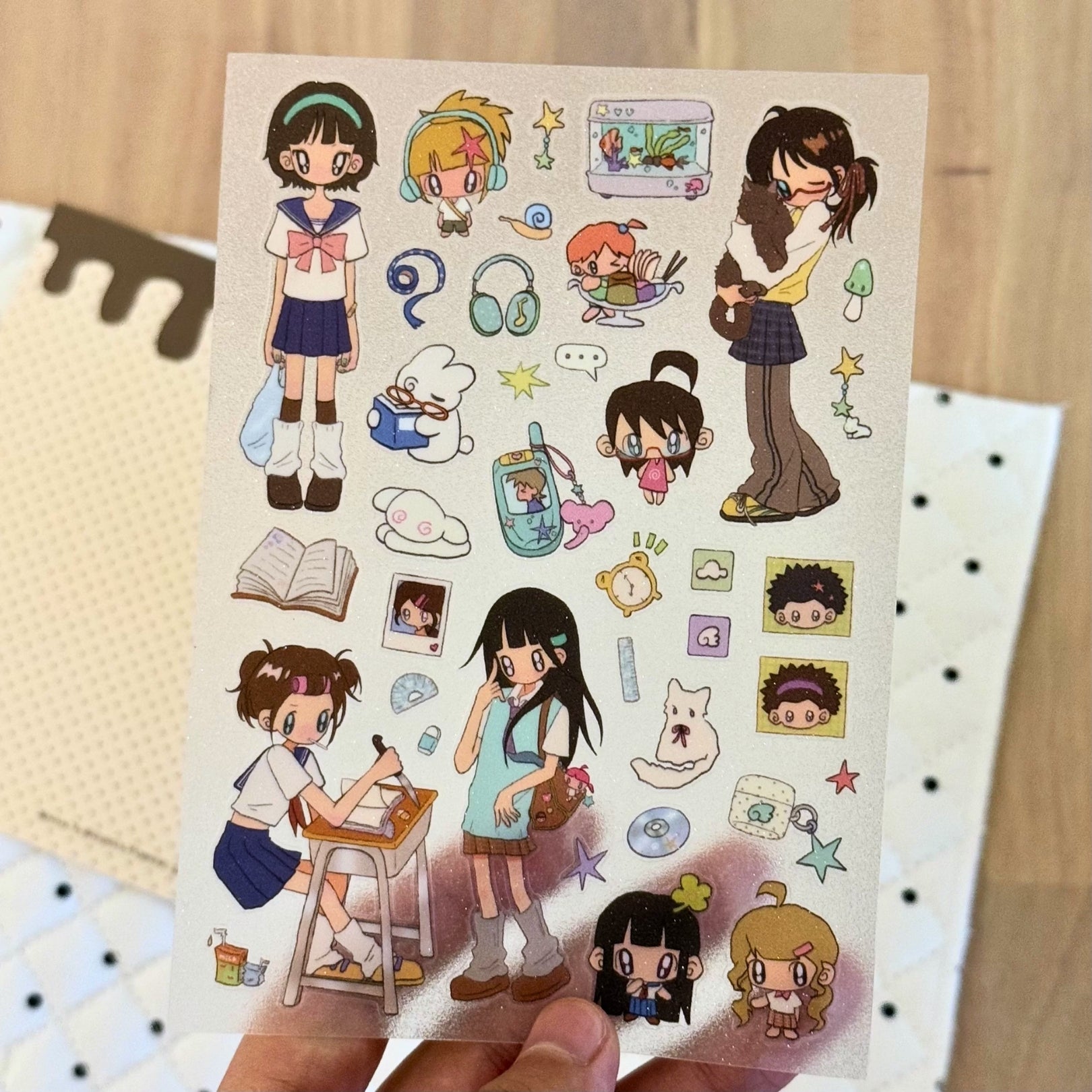 SNAIL'S SECRET FOREST - CLASS MEMORY STICKER SHEET