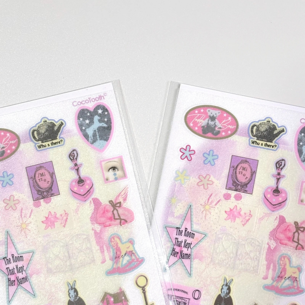 COCO TOOTH - LOST ITEMS STICKER SHEET