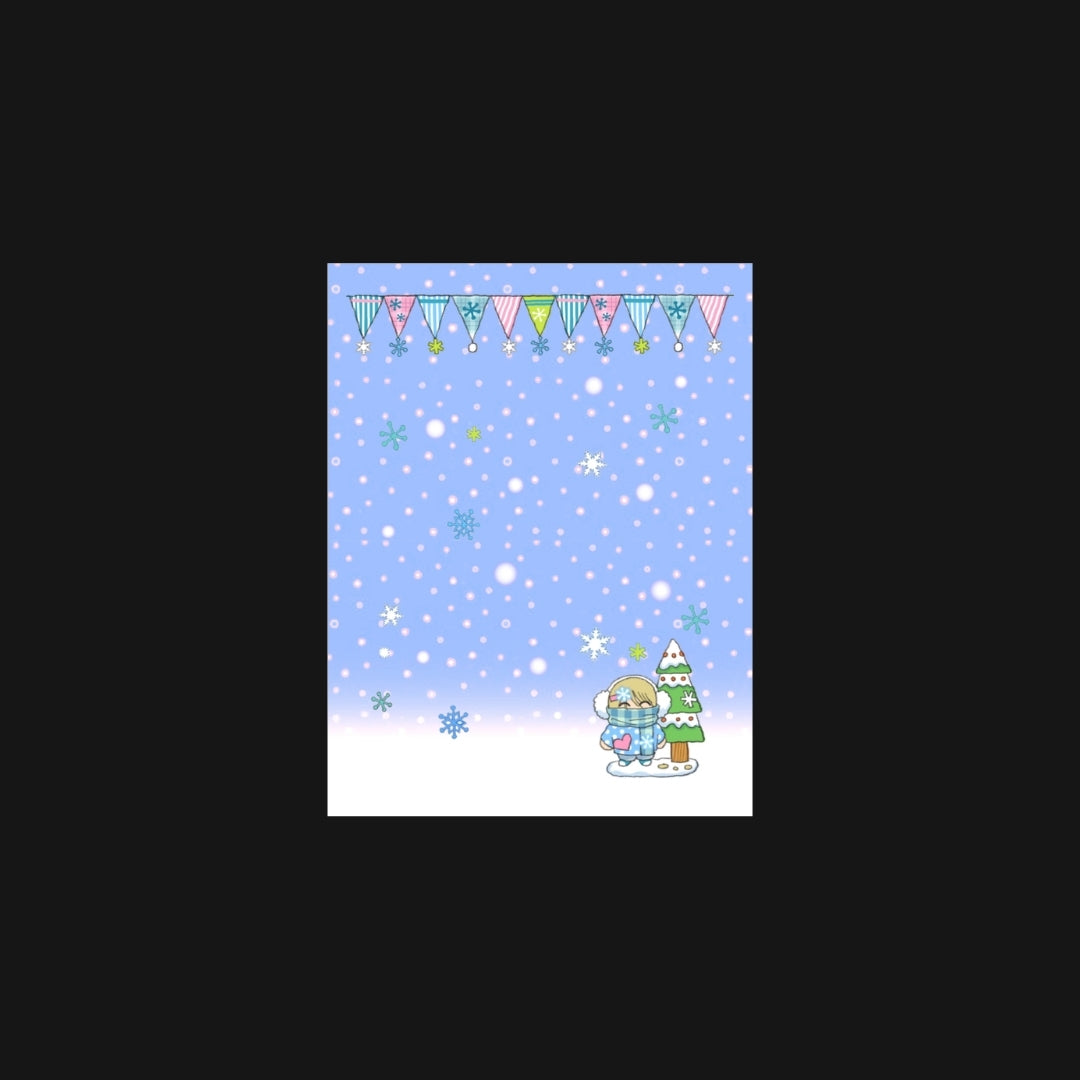 OOOCTOPUS - TINY TINY SNOW MEMO PAD PACK