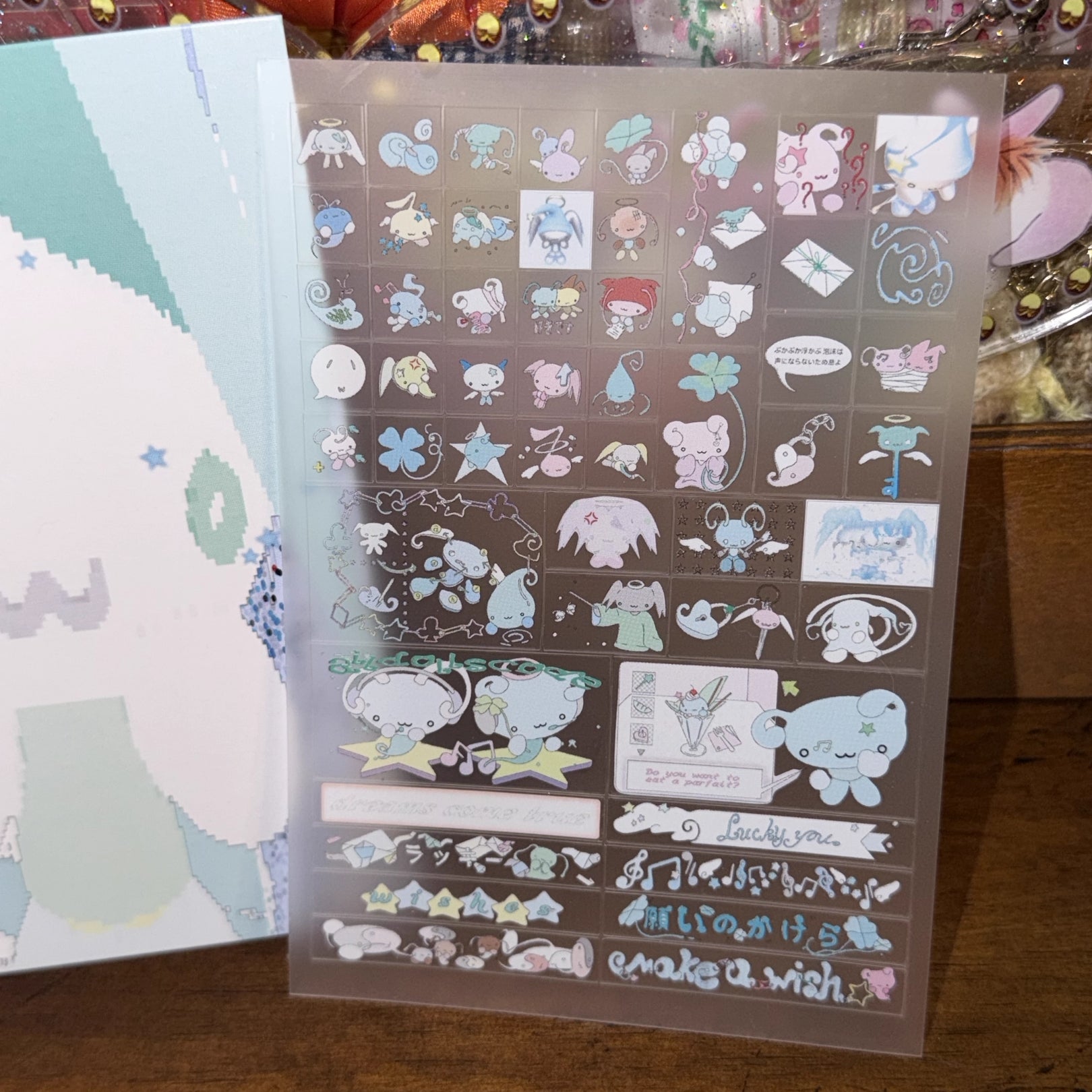 ALLDOLLSCODE X YAO - DREAMCORE STICKER SHEET A