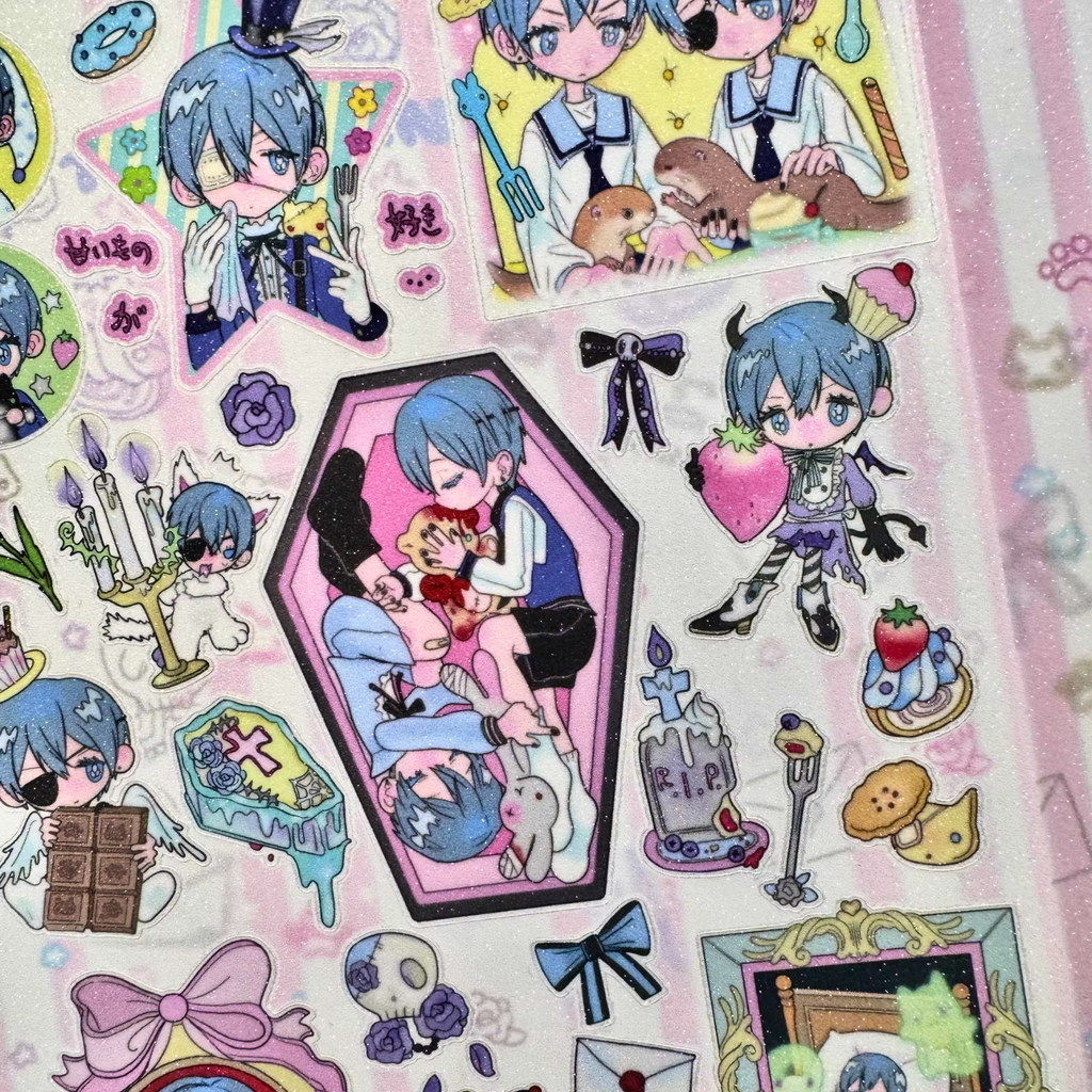 SUNONEBIRD X SWEETCOM - BOCHAN & CIEL STICKER SHEET