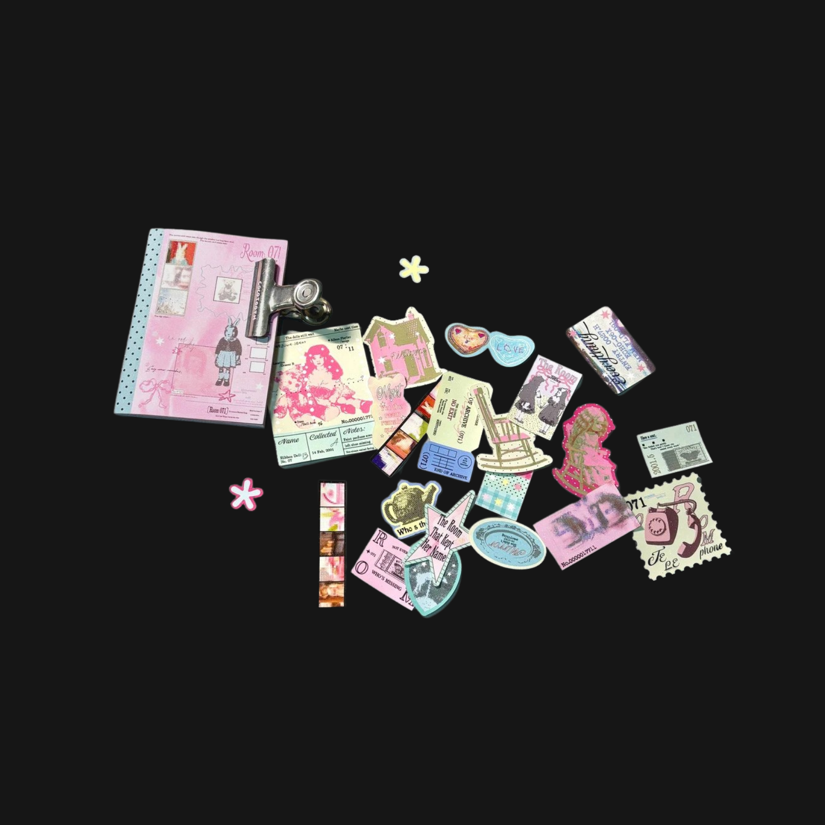 COCO TOOTH - LOST ITEMS STICKER PACK
