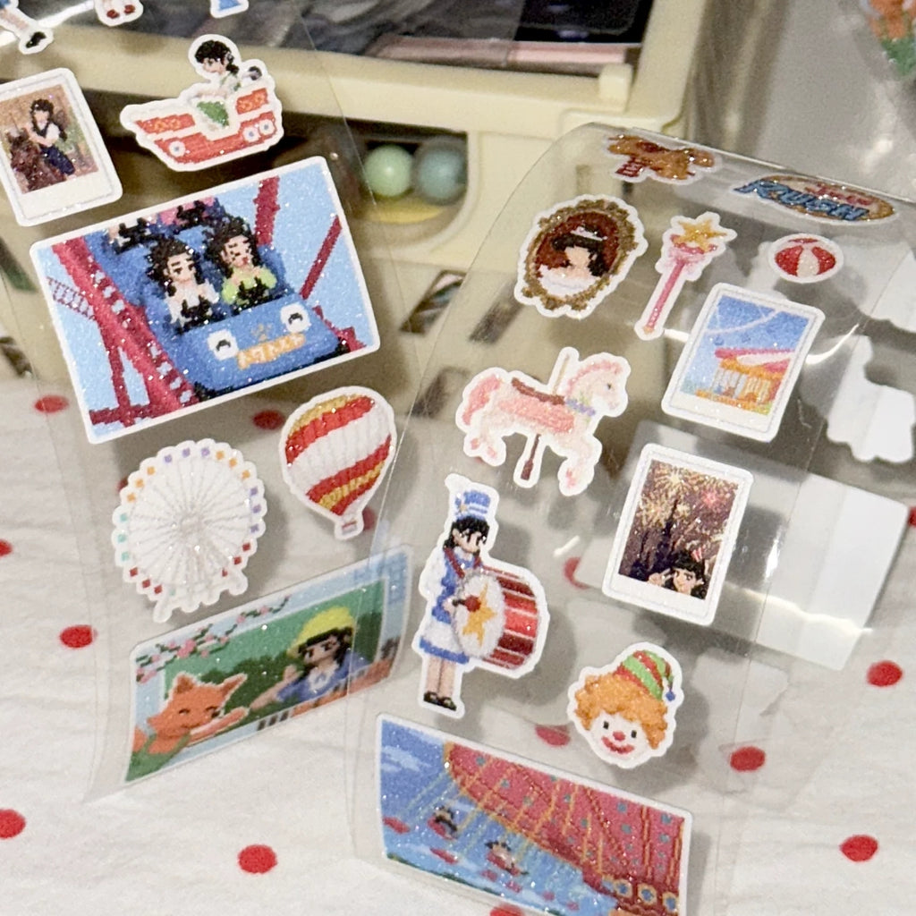 SOFT TISSUE - PLAYGROUND FUN STICKER ROLL
