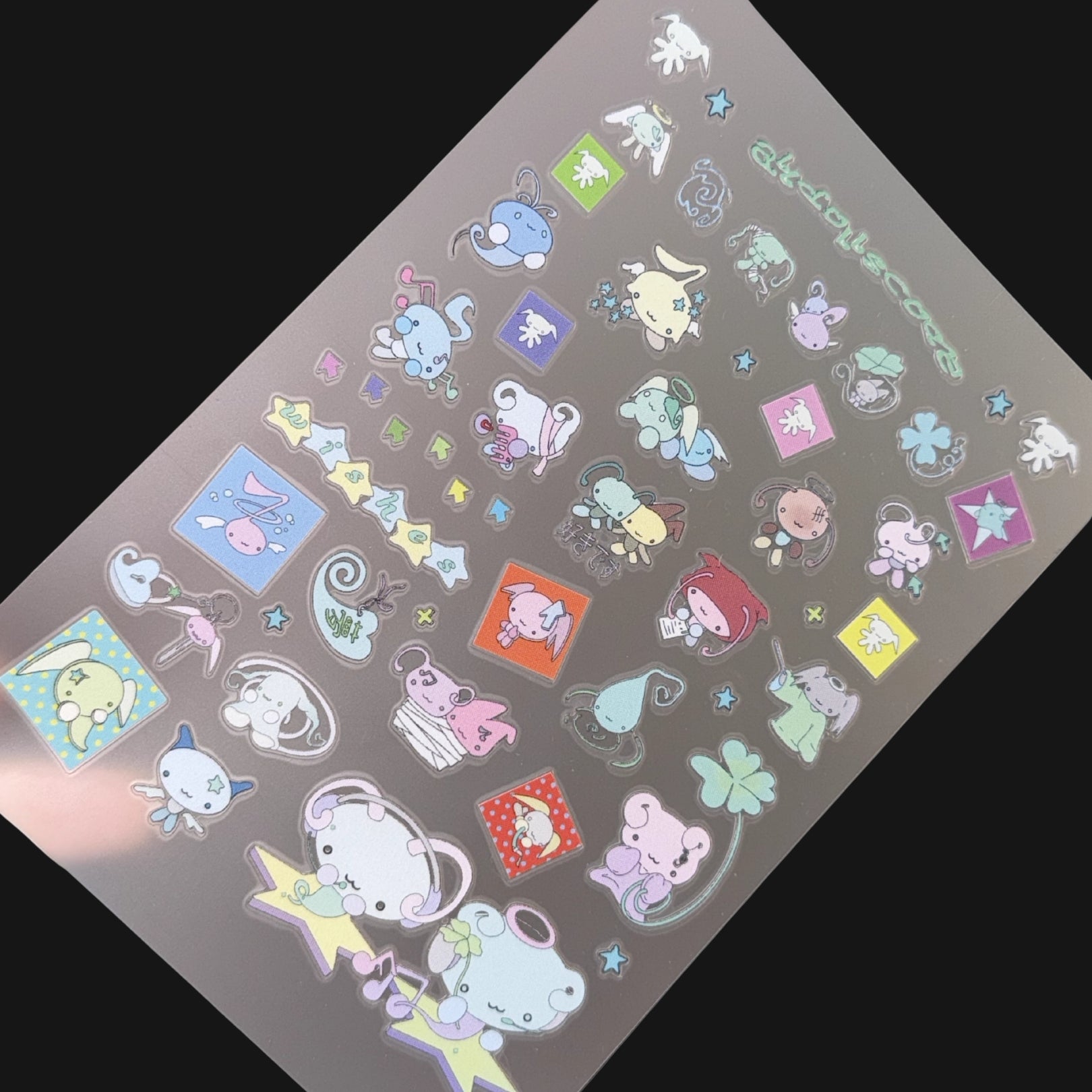 ALLDOLLSCODE X YAO - DREAMCORE STICKER SHEET B