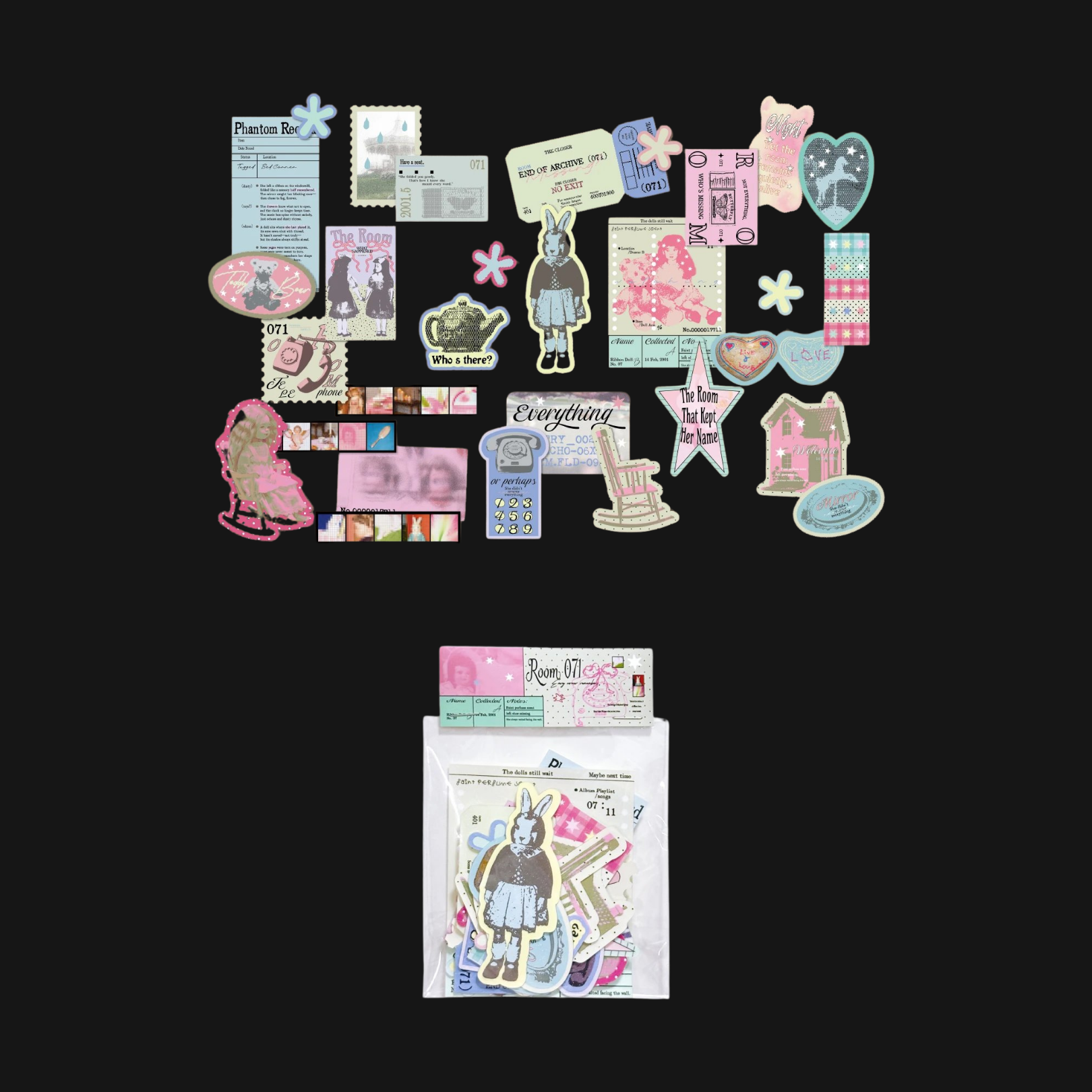 COCO TOOTH - LOST ITEMS STICKER PACK