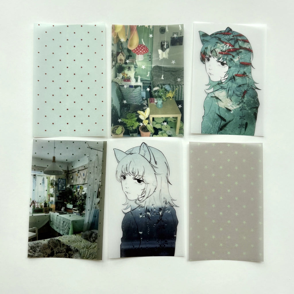 TEA & JADE - MONSOON & MANGO SEED MATERIAL PACK