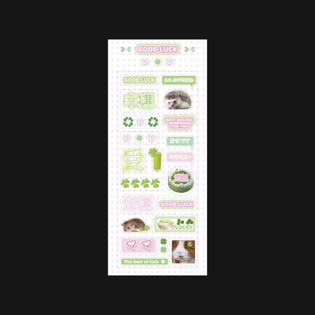 COMO - Clover Mouse Sticker Sheet