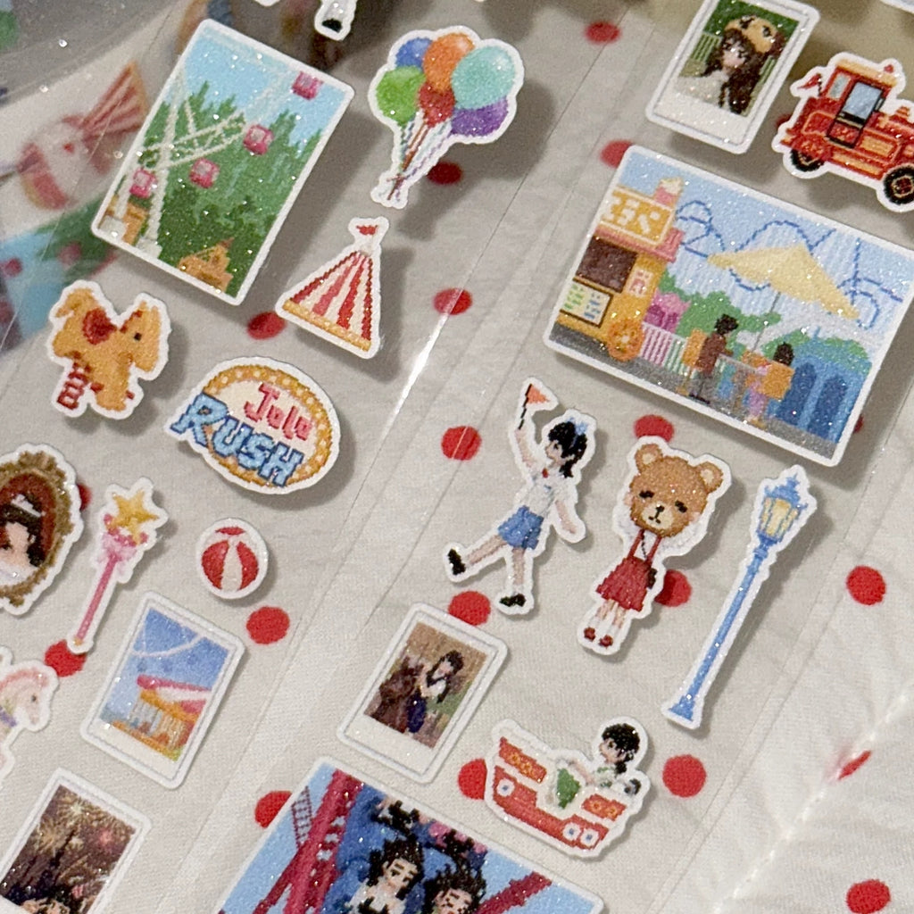 SOFT TISSUE - PLAYGROUND FUN STICKER ROLL