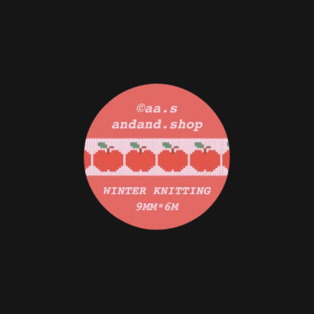 AndAnd. - Winter Sweater Sticker Roll