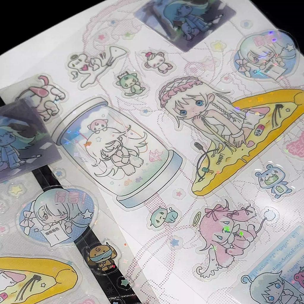 RUN TO HARU - REPAIR DEPARTMENT STICKER SHEET