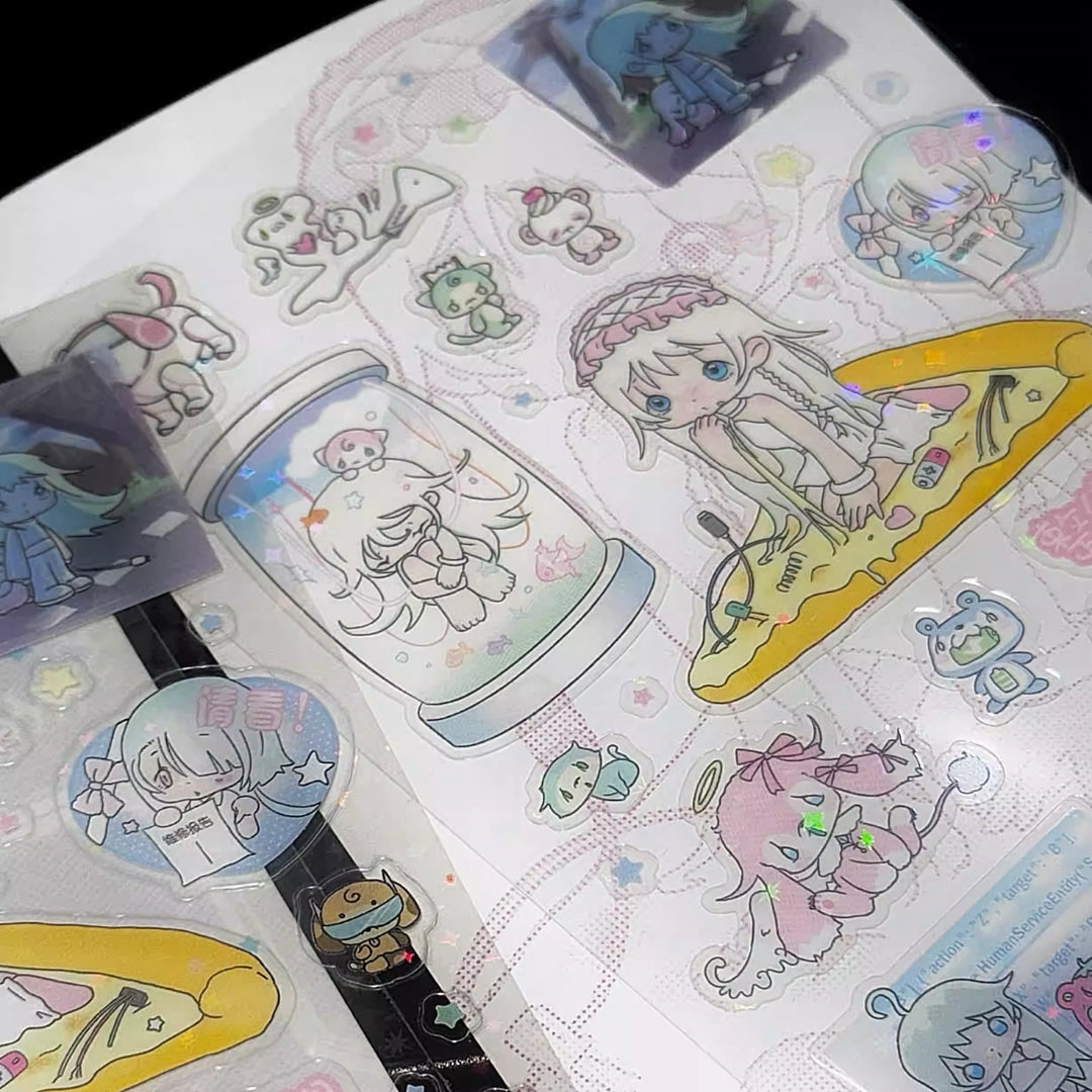 RUN TO HARU - REPAIR DEPARTMENT STICKER SHEET