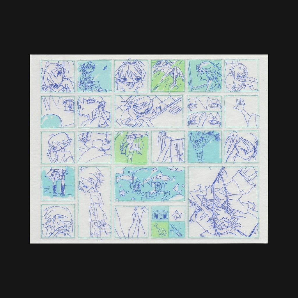 5:45 At The Park - About Her Sticker Sheet