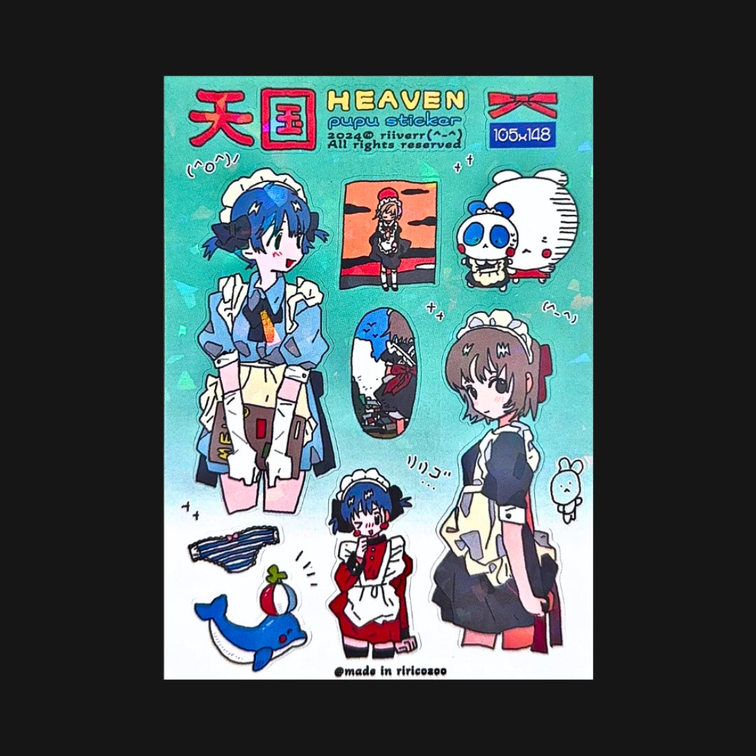 Riricozoo - Heaven Series Sticker Sheet