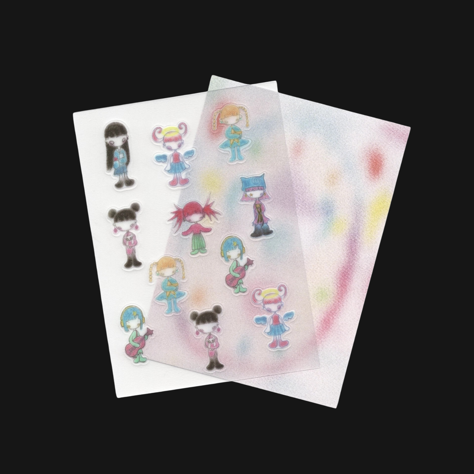 Agnello - Q Girl Sticker Sheet
