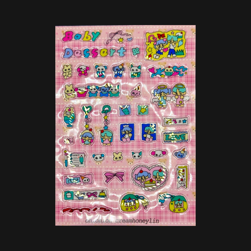 Creamhoney x Onionion - Baby Dessert Sticker Sheet