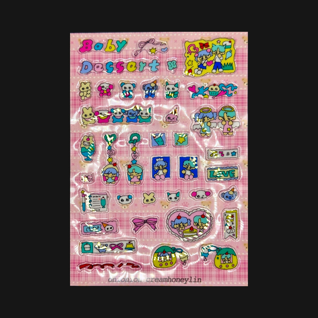 Creamhoney x Onionion - Baby Dessert Sticker Sheet