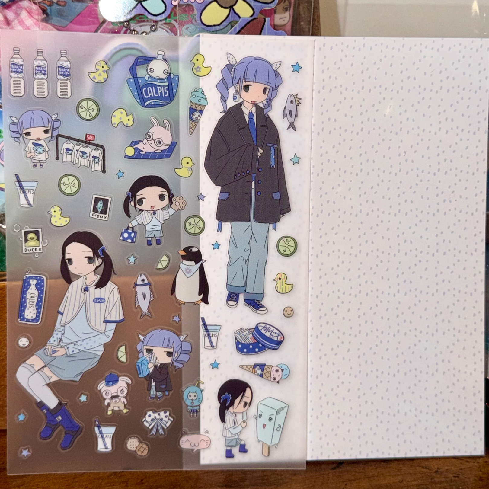 KAOLATREE - CALPIS STICKER SHEET