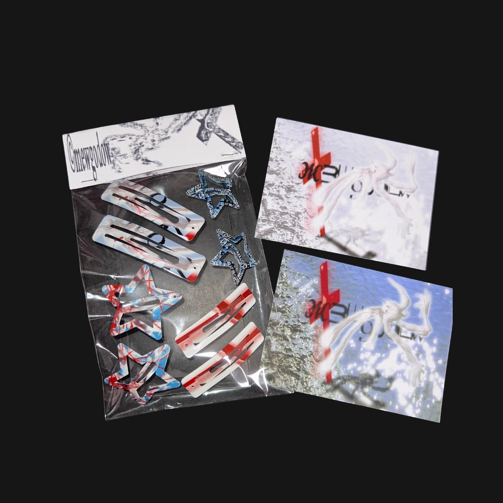 Mewgodow - Emocore Hair Clip Set