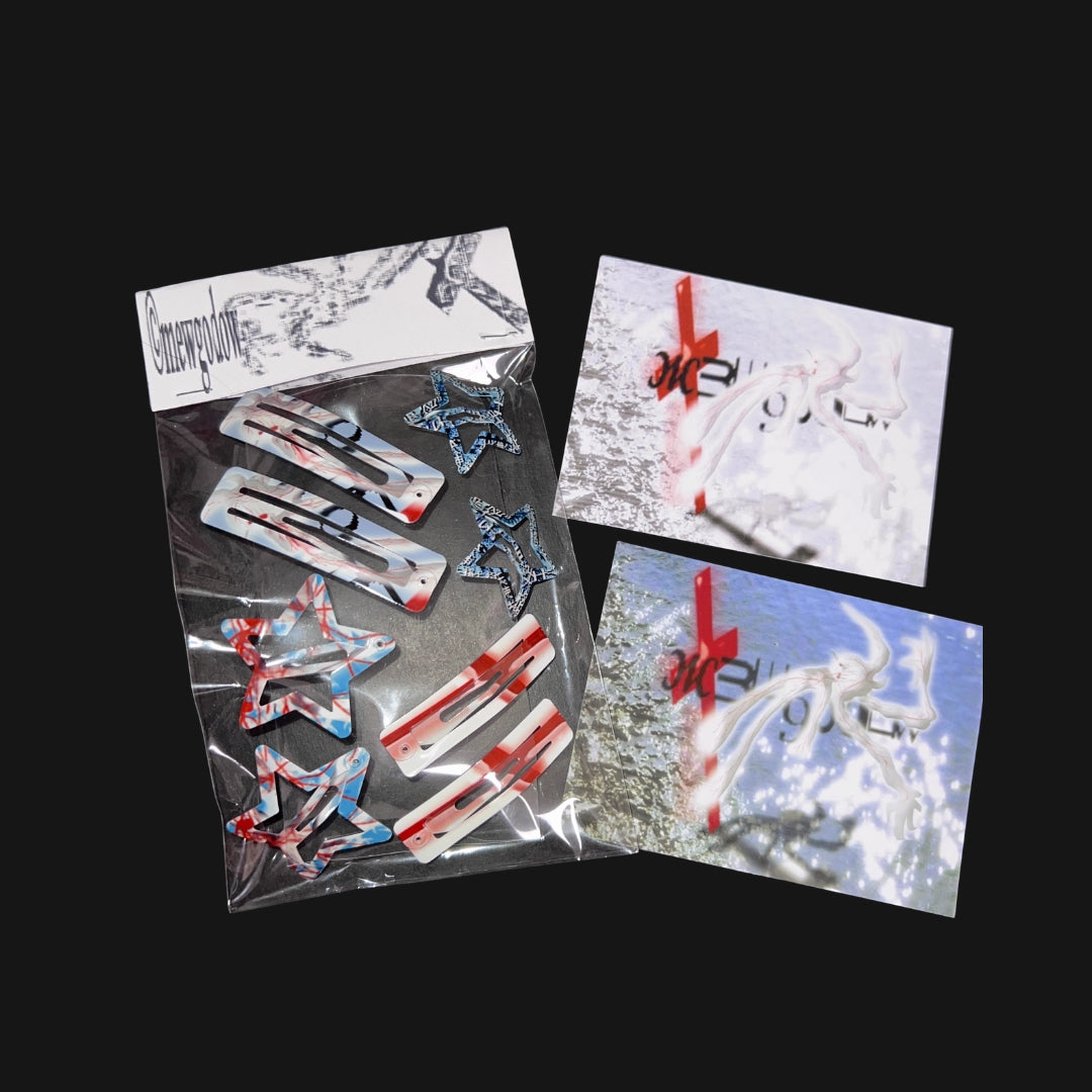 Mewgodow - Emocore Hair Clip Set