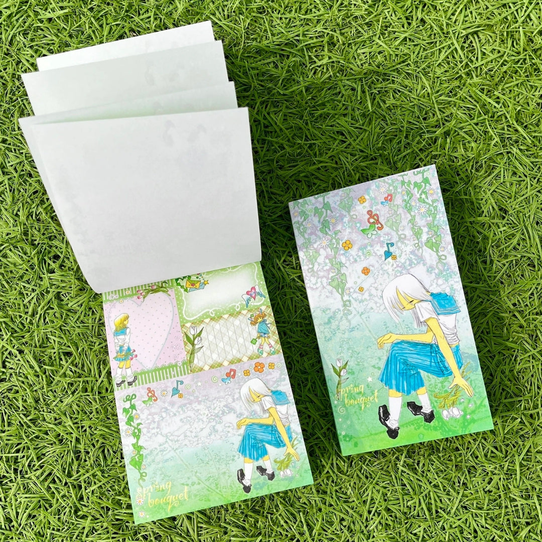 Oooctopus - Spring Bouquet Memo Pad