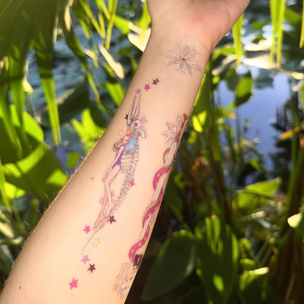 Oliwa - Cosmic Egg Tattoo Sticker