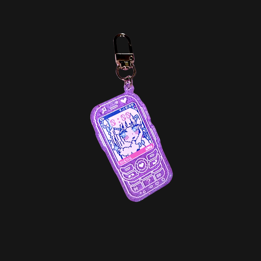 ANARRATOR - Call Me At Midnight Phone Keychain