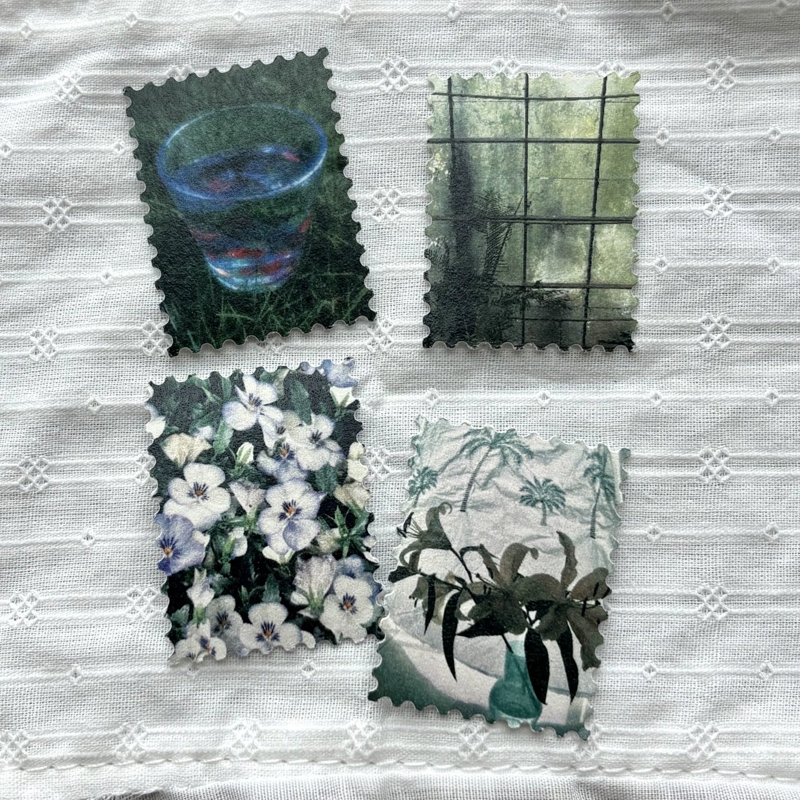 TEA & JADE - MONSOON & MANGO SEED MATERIAL PACK