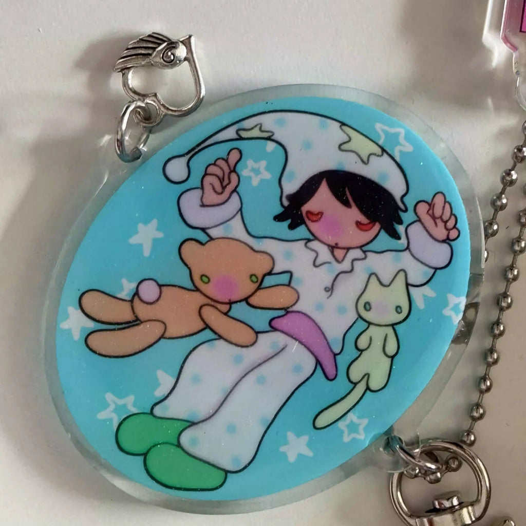 SUNONEBIRD X ONIGIRI - BIG SLEEPER KEYCHAIN