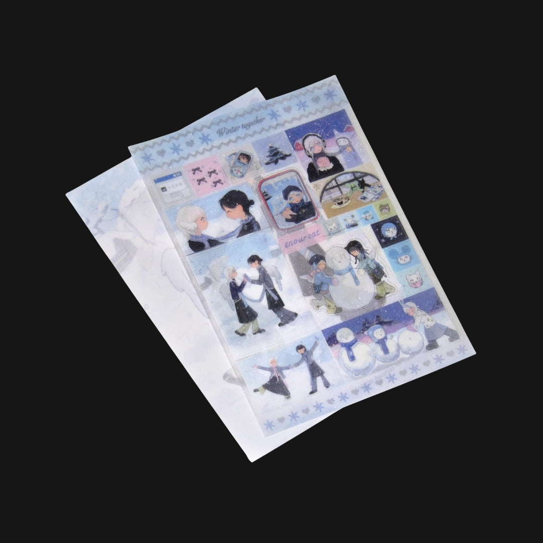 AHEAVEN - SPEND THE WINTER TOGETHER STICKER SHEET