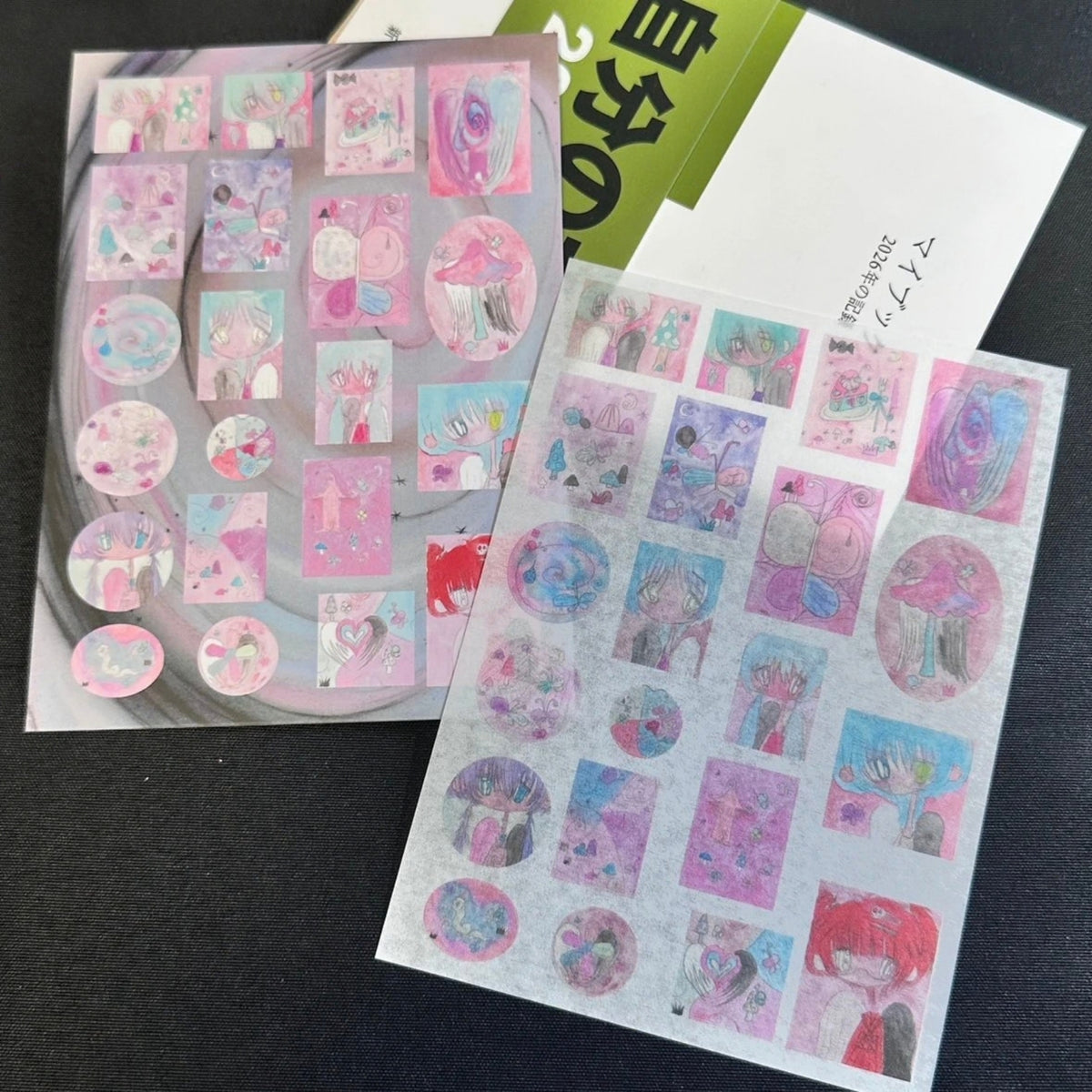 LAZY VENUS SYNDROME - IRIDESCENT STICKER SHEET