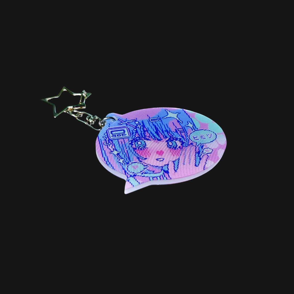 ANARRATOR - ヒ·ミ·ツ Secret Lenticular Keychain