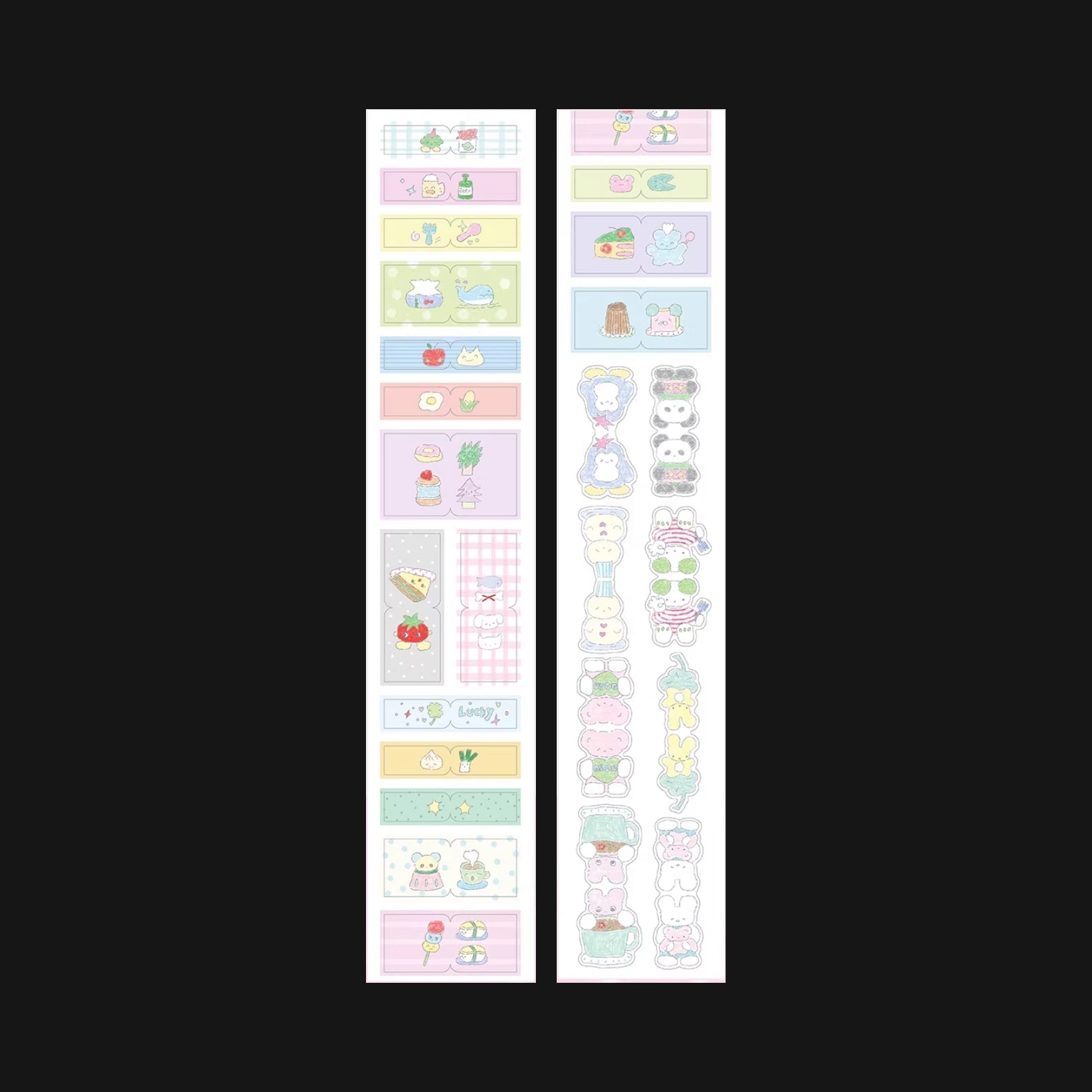 CAPSULE - AFTERNOON TEA STICKER ROLL