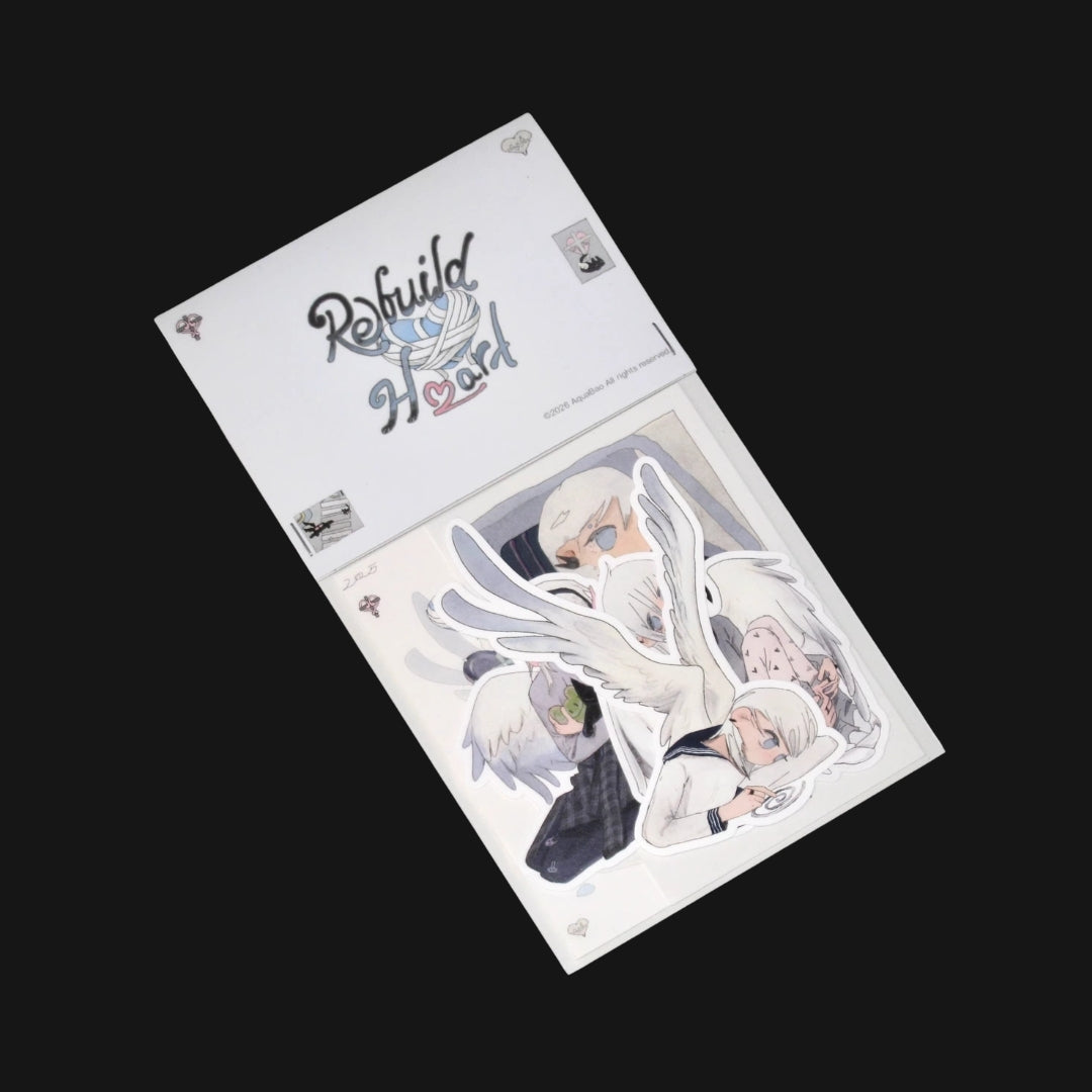 AHEAVEN - REBUILD HEART DECORATIVE CARD PACK