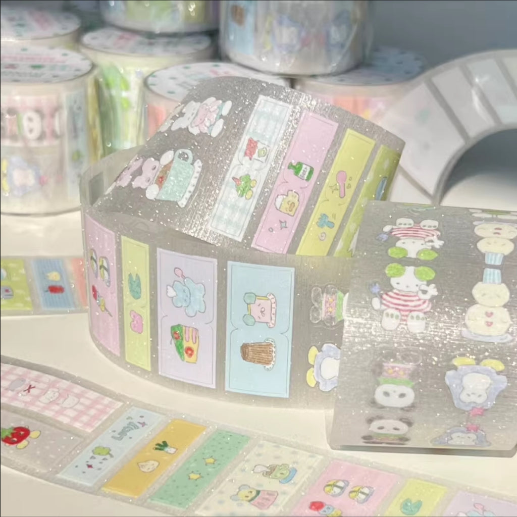 CAPSULE - AFTERNOON TEA STICKER ROLL