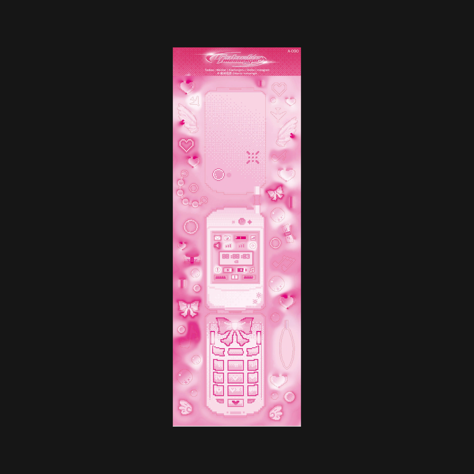 Galactic Messenger - Midnight Messages Sticker Sheet