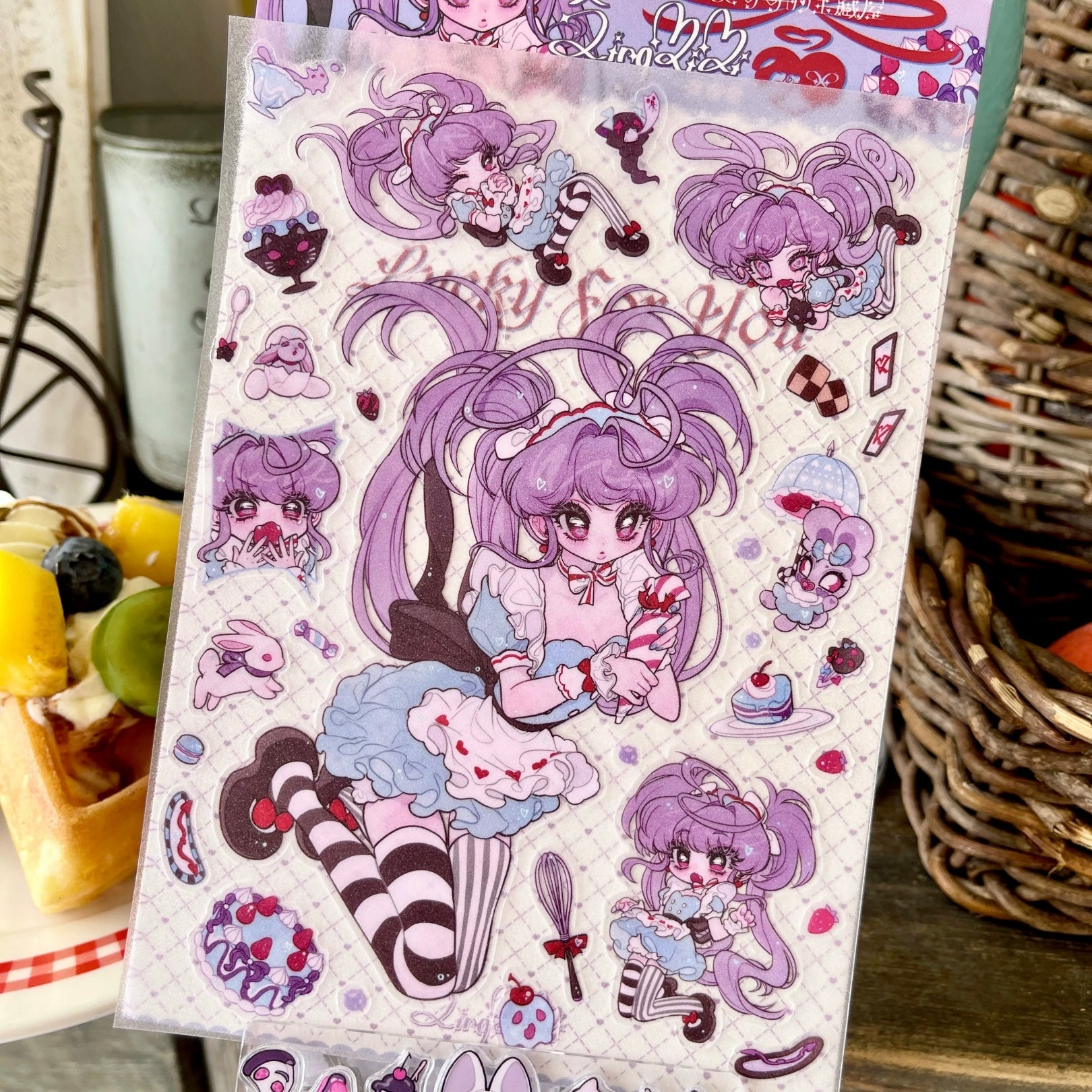 LIN QIQI - WONDERLAND BEGINS STICKER SHEETS