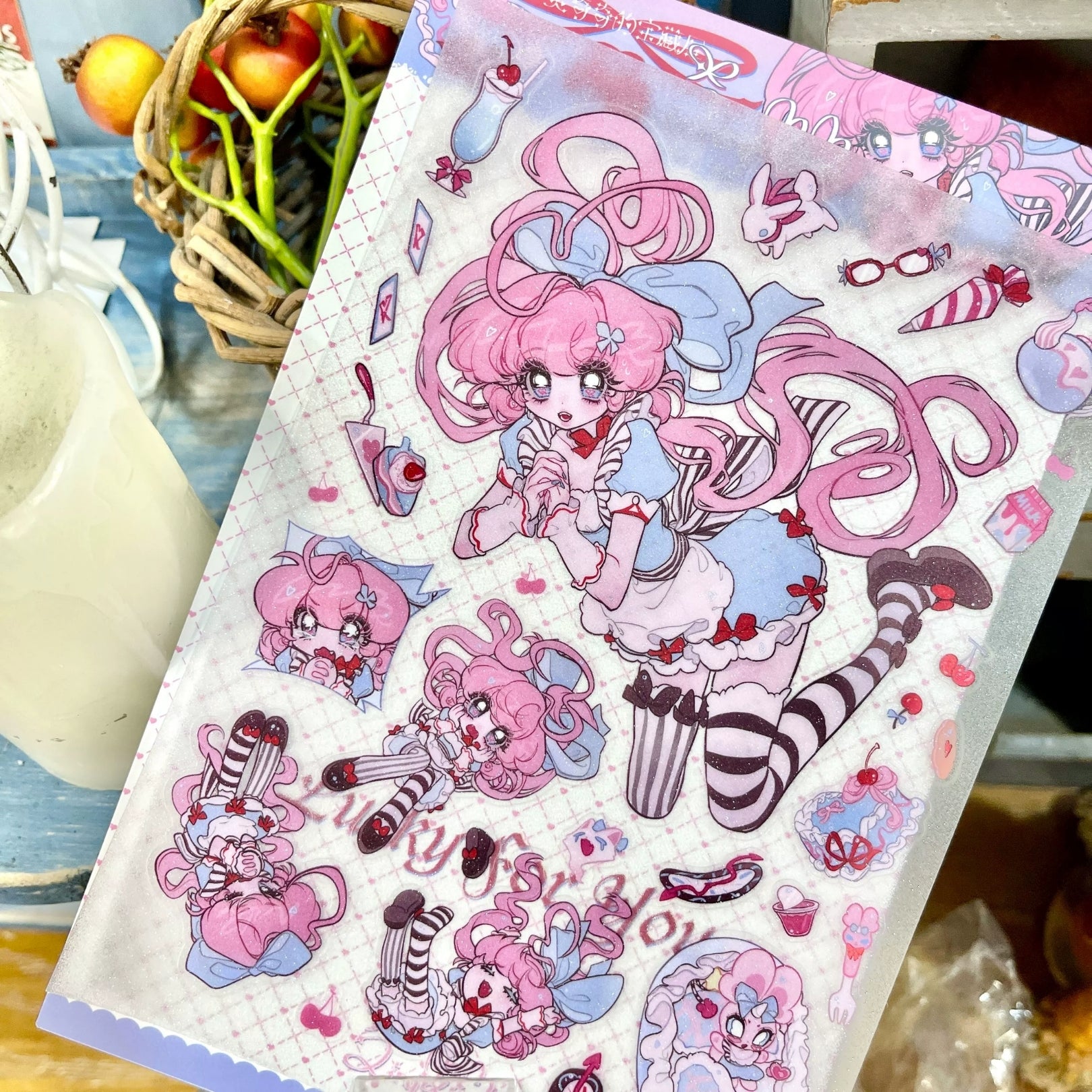 LIN QIQI - WONDERLAND BEGINS STICKER SHEETS