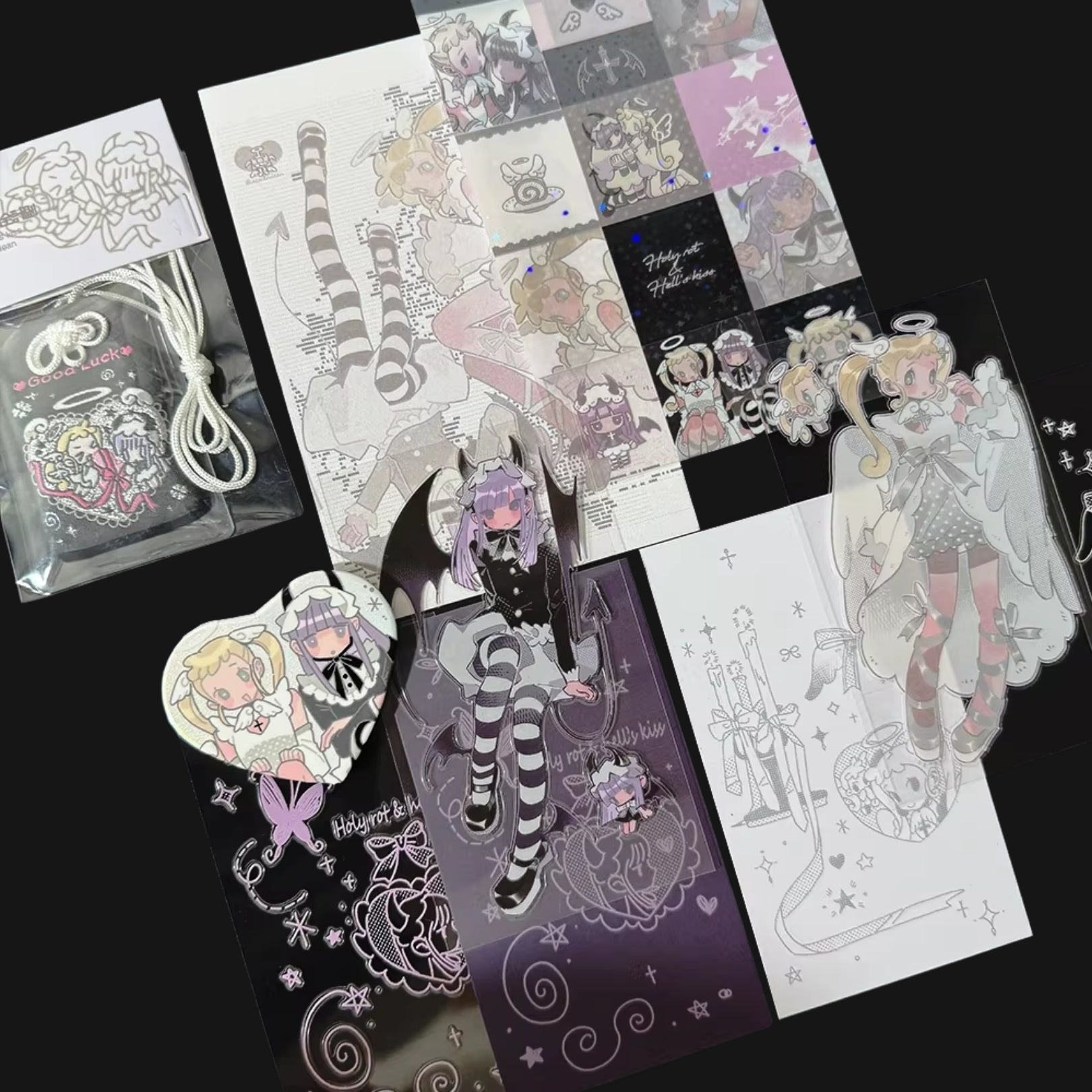 CACA CERULEAN - Holy Rot & Hell's Kiss STICKER PACK