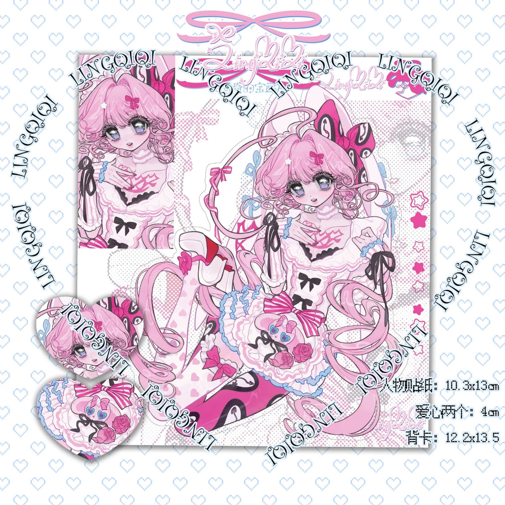 LIN QIQI - WONDERLAND BEGINS STICKER SHEETS