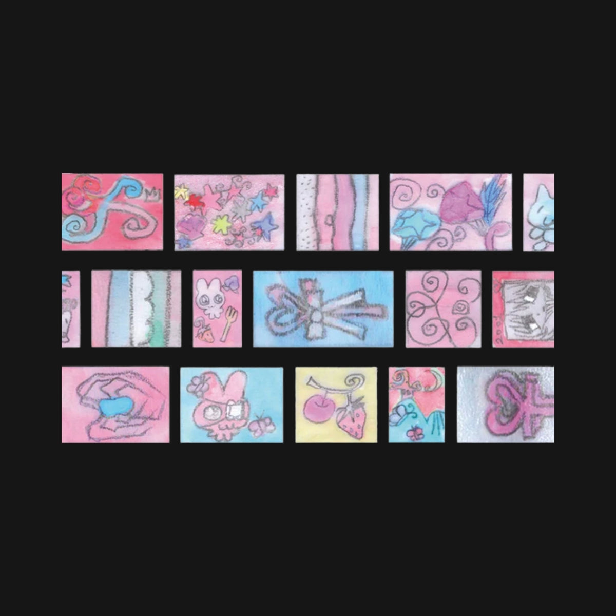 LAZY VENUS SYNDROME - BIG CUBES VOL.2 STICKER TAPE