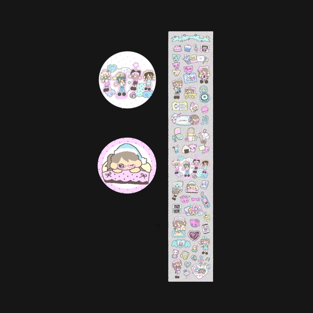 CREAMHONEY X ONIGIRI - GIRL JOURNAL STICKER ROLL