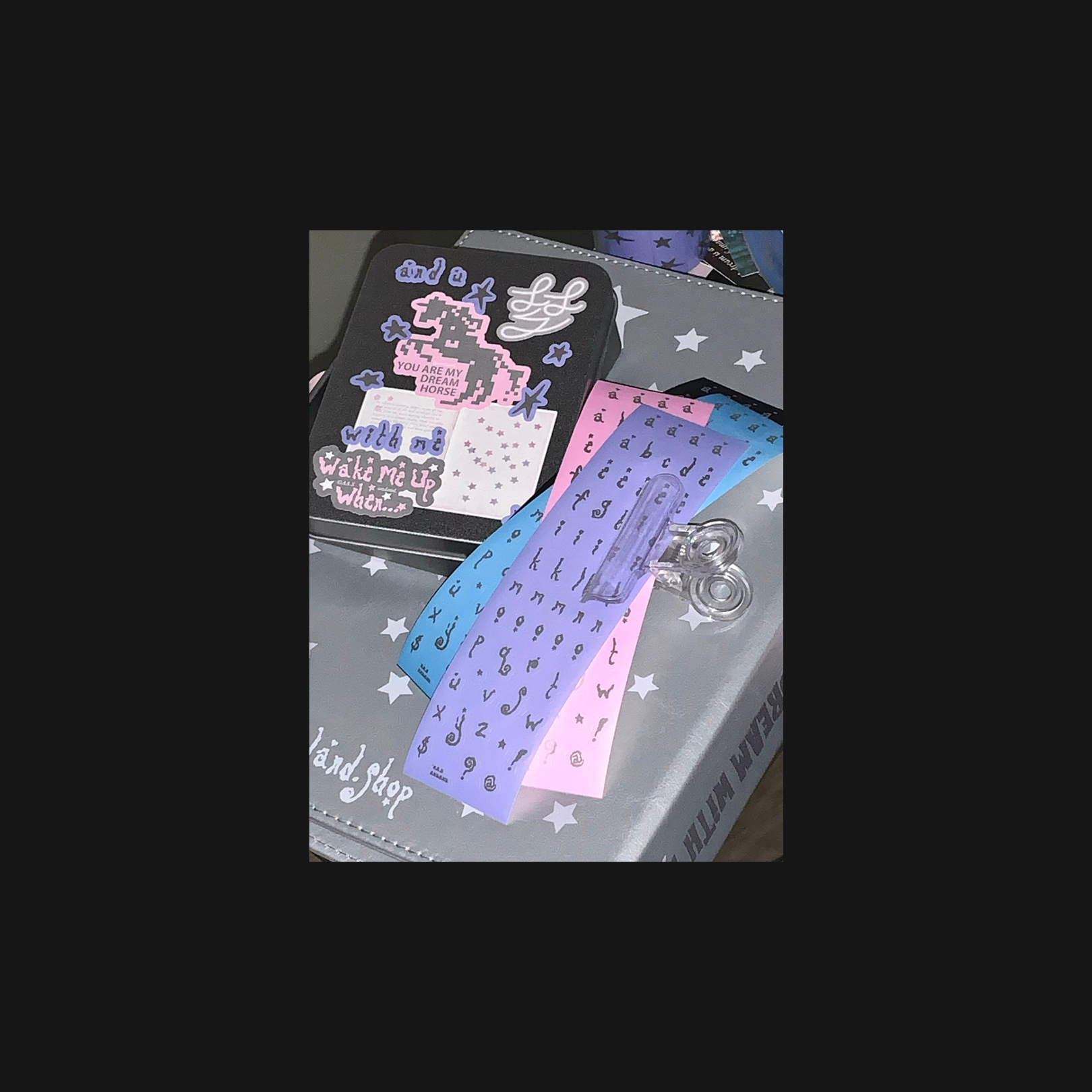 AndAnd. - Dream Series Silver Foil Sticker Roll