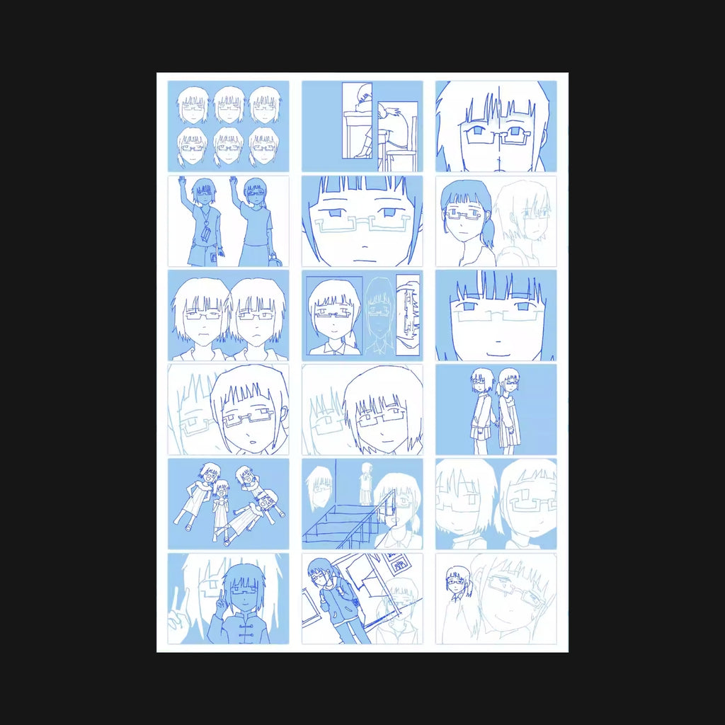 Eat Hot - Me Sticker Sheet