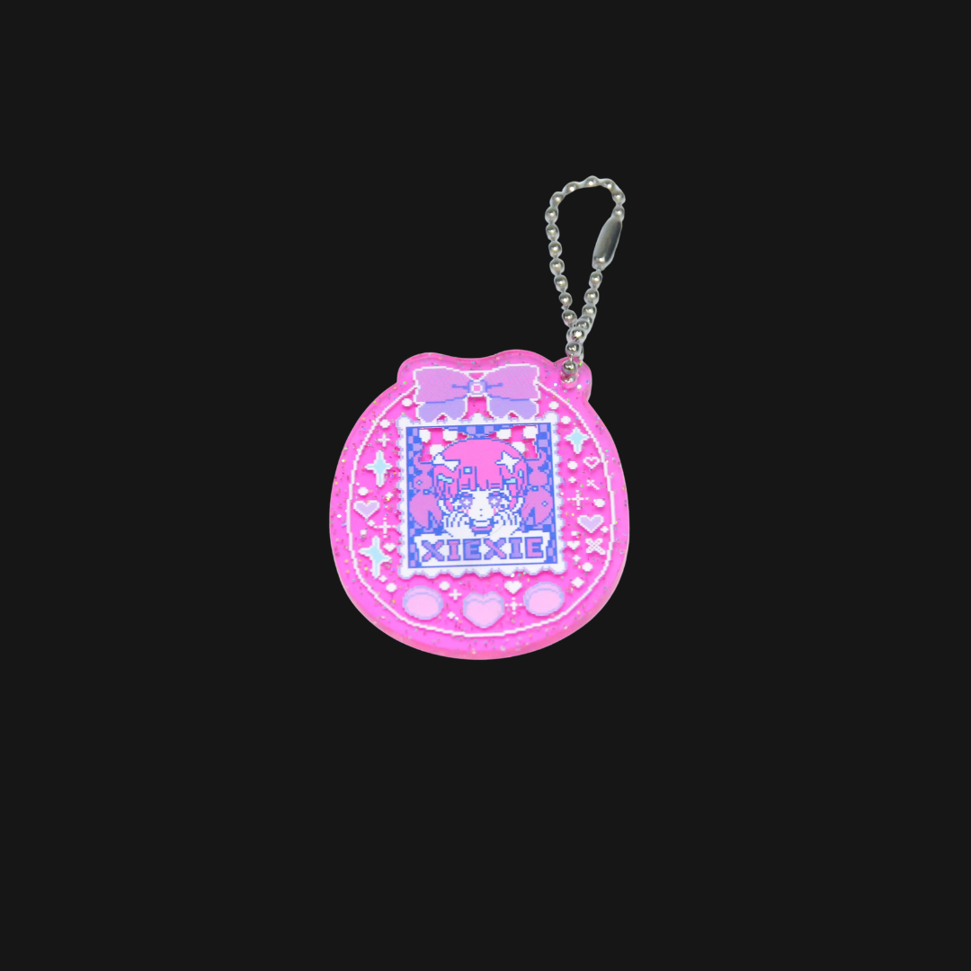 ANARRATOR - XIEXIE Tamagotchi Keychain